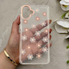 قاب گوشی Galaxy A07 سامسونگ شفاف PC CASE شفاف پشت طلق فانتزی طرح گل کد 157630