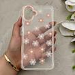 قاب گوشی Galaxy A07 سامسونگ شفاف PC CASE شفاف پشت طلق فانتزی طرح گل کد 157630