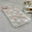 قاب گوشی Galaxy A07 سامسونگ شفاف PC CASE شفاف پشت طلق فانتزی طرح گل کد 157630