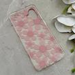 قاب گوشی Galaxy A07 سامسونگ شفاف PC CASE شفاف پشت طلق فانتزی طرح گل کد 157631