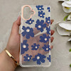 قاب گوشی Galaxy A07 سامسونگ شفاف PC CASE شفاف پشت طلق فانتزی طرح گل کد 157632