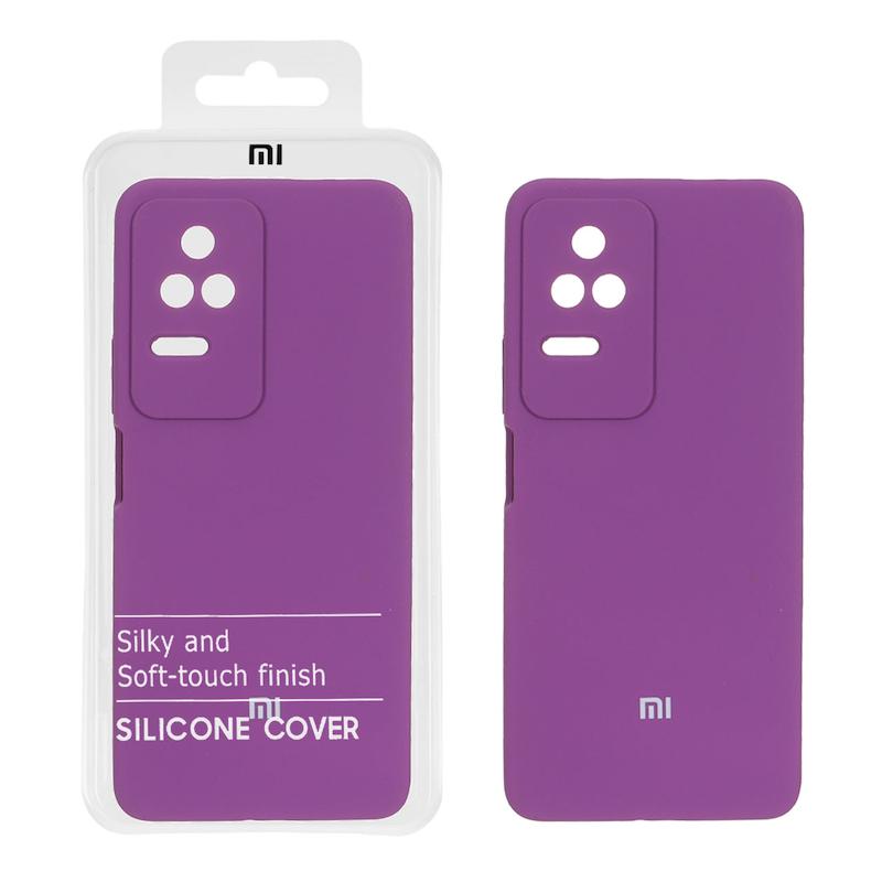 قاب گوشی Poco F4 - Redmi K40S شیائومی سیلیکونی اورجینال سورا SORA پاک کنی درجه یک زیربسته محافظ لنز دار کد 99141