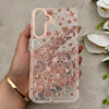 قاب گوشی Galaxy A16 سامسونگ شفاف PC CASE شفاف پشت طلق فانتزی طرح گل کد 157633