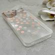 قاب گوشی Galaxy A16 سامسونگ شفاف PC CASE شفاف پشت طلق فانتزی طرح گل کد 157634