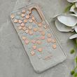 قاب گوشی Galaxy A16 سامسونگ شفاف PC CASE شفاف پشت طلق فانتزی طرح گل کد 157634