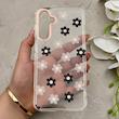 قاب گوشی Galaxy A16 سامسونگ شفاف PC CASE شفاف پشت طلق فانتزی طرح گل کد 157636