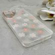قاب گوشی Galaxy A16 سامسونگ شفاف PC CASE شفاف پشت طلق فانتزی طرح گل کد 157639