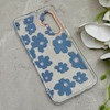 قاب گوشی Galaxy A16 سامسونگ شفاف PC CASE شفاف پشت طلق فانتزی طرح گل کد 157640