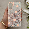 قاب گوشی Galaxy A16 سامسونگ شفاف PC CASE شفاف پشت طلق فانتزی طرح گل کد 157641