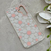 قاب گوشی Galaxy A16 سامسونگ شفاف PC CASE شفاف پشت طلق فانتزی طرح گل کد 157641