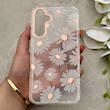 قاب گوشی Galaxy A16 سامسونگ شفاف PC CASE شفاف پشت طلق فانتزی طرح گل کد 157642