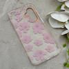 قاب گوشی Galaxy A17 سامسونگ شفاف PC CASE شفاف پشت طلق فانتزی طرح گل کد 157645