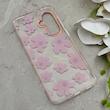 قاب گوشی Galaxy A17 سامسونگ شفاف PC CASE شفاف پشت طلق فانتزی طرح گل کد 157645