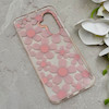 قاب گوشی Galaxy A17 سامسونگ شفاف PC CASE شفاف پشت طلق فانتزی طرح گل کد 157646
