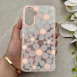 قاب گوشی Galaxy A17 سامسونگ شفاف PC CASE شفاف پشت طلق فانتزی طرح گل کد 157648