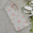 قاب گوشی Galaxy A17 سامسونگ شفاف PC CASE شفاف پشت طلق فانتزی طرح گل کد 157648