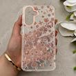 قاب گوشی Galaxy A17 سامسونگ شفاف PC CASE شفاف پشت طلق فانتزی طرح گل کد 157650