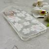قاب گوشی Galaxy A17 سامسونگ شفاف PC CASE شفاف پشت طلق فانتزی طرح گل کد 157653