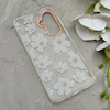 قاب گوشی Galaxy A17 سامسونگ شفاف PC CASE شفاف پشت طلق فانتزی طرح گل کد 157653