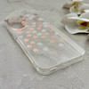 قاب گوشی Galaxy A17 سامسونگ شفاف PC CASE شفاف پشت طلق فانتزی طرح گل کد 157654