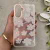 قاب گوشی Galaxy A37 سامسونگ شفاف PC CASE شفاف پشت طلق فانتزی طرح گل کد 157659