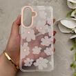 قاب گوشی Galaxy A37 سامسونگ شفاف PC CASE شفاف پشت طلق فانتزی طرح گل کد 157659