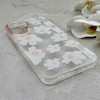 قاب گوشی Galaxy A37 سامسونگ شفاف PC CASE شفاف پشت طلق فانتزی طرح گل کد 157659