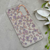 قاب گوشی Galaxy A37 سامسونگ شفاف PC CASE شفاف پشت طلق فانتزی طرح گل کد 157660