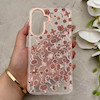 قاب گوشی Galaxy A37 سامسونگ شفاف PC CASE شفاف پشت طلق فانتزی طرح گل کد 157660