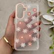 قاب گوشی Galaxy A37 سامسونگ شفاف PC CASE شفاف پشت طلق فانتزی طرح گل کد 157663