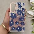 قاب گوشی Galaxy A37 سامسونگ شفاف PC CASE شفاف پشت طلق فانتزی طرح گل کد 157665