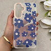 قاب گوشی Galaxy A57 سامسونگ شفاف PC CASE شفاف پشت طلق فانتزی طرح گل کد 157666