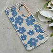 قاب گوشی Galaxy A57 سامسونگ شفاف PC CASE شفاف پشت طلق فانتزی طرح گل کد 157666
