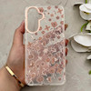 قاب گوشی Galaxy A57 سامسونگ شفاف PC CASE شفاف پشت طلق فانتزی طرح گل کد 157667