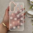 قاب گوشی Galaxy A57 سامسونگ شفاف PC CASE شفاف پشت طلق فانتزی طرح گل کد 157668