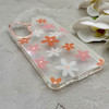 قاب گوشی Galaxy A57 سامسونگ شفاف PC CASE شفاف پشت طلق فانتزی طرح گل کد 157669