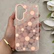 قاب گوشی Galaxy A57 سامسونگ شفاف PC CASE شفاف پشت طلق فانتزی طرح گل کد 157671