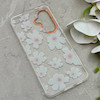 قاب گوشی Galaxy A57 سامسونگ شفاف PC CASE شفاف پشت طلق فانتزی طرح گل کد 157673