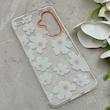 قاب گوشی Galaxy A57 سامسونگ شفاف PC CASE شفاف پشت طلق فانتزی طرح گل کد 157673