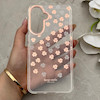 قاب گوشی Galaxy A57 سامسونگ شفاف PC CASE شفاف پشت طلق فانتزی طرح گل کد 157675