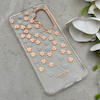 قاب گوشی Galaxy A57 سامسونگ شفاف PC CASE شفاف پشت طلق فانتزی طرح گل کد 157675