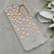 قاب گوشی Galaxy A57 سامسونگ شفاف PC CASE شفاف پشت طلق فانتزی طرح گل کد 157675