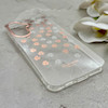 قاب گوشی Galaxy A57 سامسونگ شفاف PC CASE شفاف پشت طلق فانتزی طرح گل کد 157675