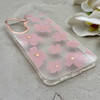 قاب گوشی Galaxy A57 سامسونگ شفاف PC CASE شفاف پشت طلق فانتزی طرح گل کد 157676