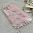 قاب گوشی Galaxy A57 سامسونگ شفاف PC CASE شفاف پشت طلق فانتزی طرح گل کد 157676