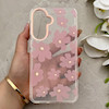 قاب گوشی Galaxy A57 سامسونگ شفاف PC CASE شفاف پشت طلق فانتزی طرح گل کد 157676