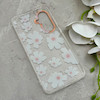 قاب گوشی Galaxy A36 - A56 سامسونگ شفاف PC CASE شفاف پشت طلق فانتزی طرح گل کد 157677