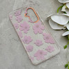 قاب گوشی Galaxy A36 - A56 سامسونگ شفاف PC CASE شفاف پشت طلق فانتزی طرح گل کد 157678
