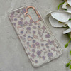 قاب گوشی Galaxy A36 - A56 سامسونگ شفاف PC CASE شفاف پشت طلق فانتزی طرح گل کد 157679