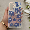 قاب گوشی Galaxy A36 - A56 سامسونگ شفاف PC CASE شفاف پشت طلق فانتزی طرح گل کد 157680